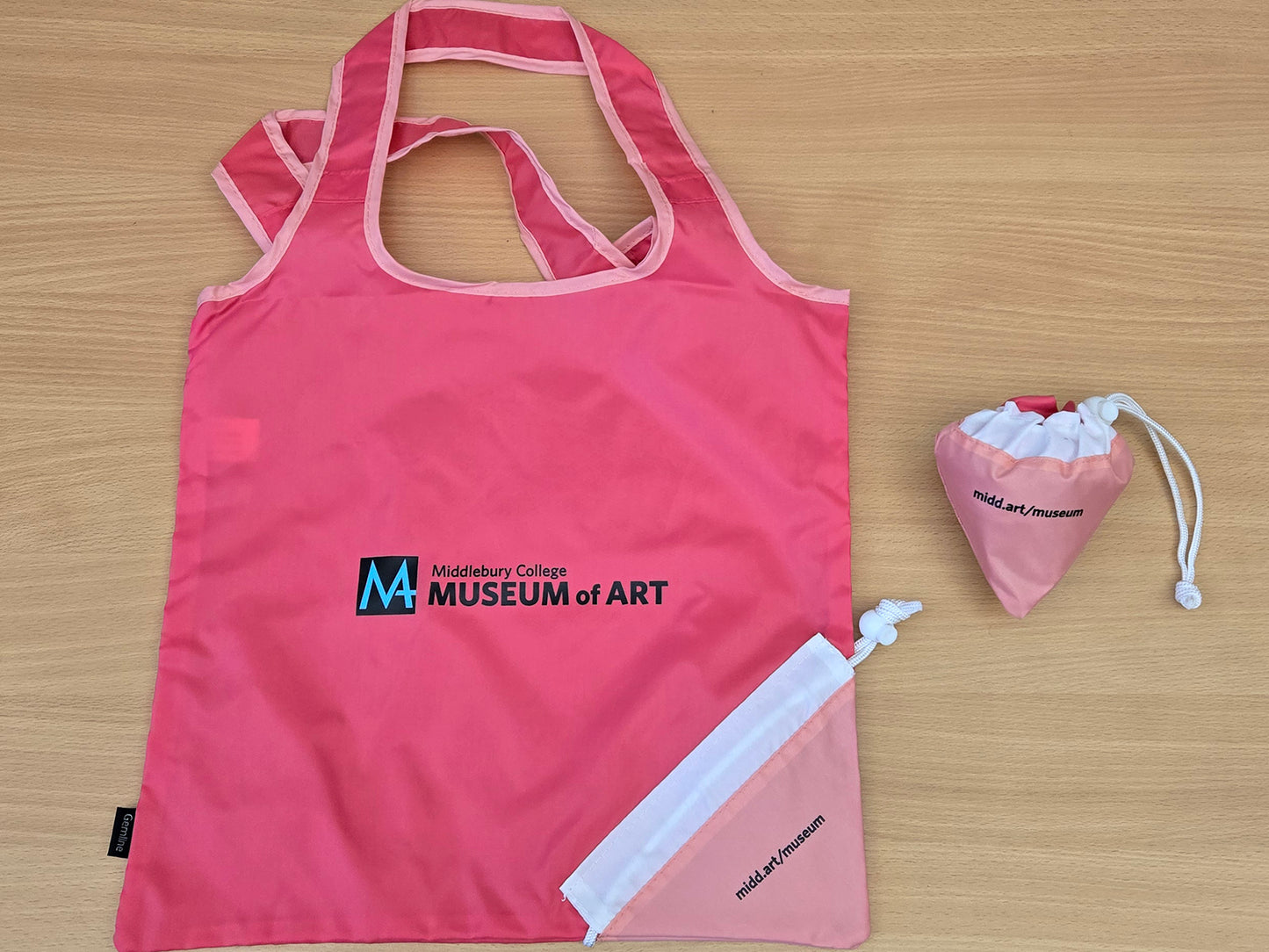 Foldaway Tote Bag - Deep Pink
