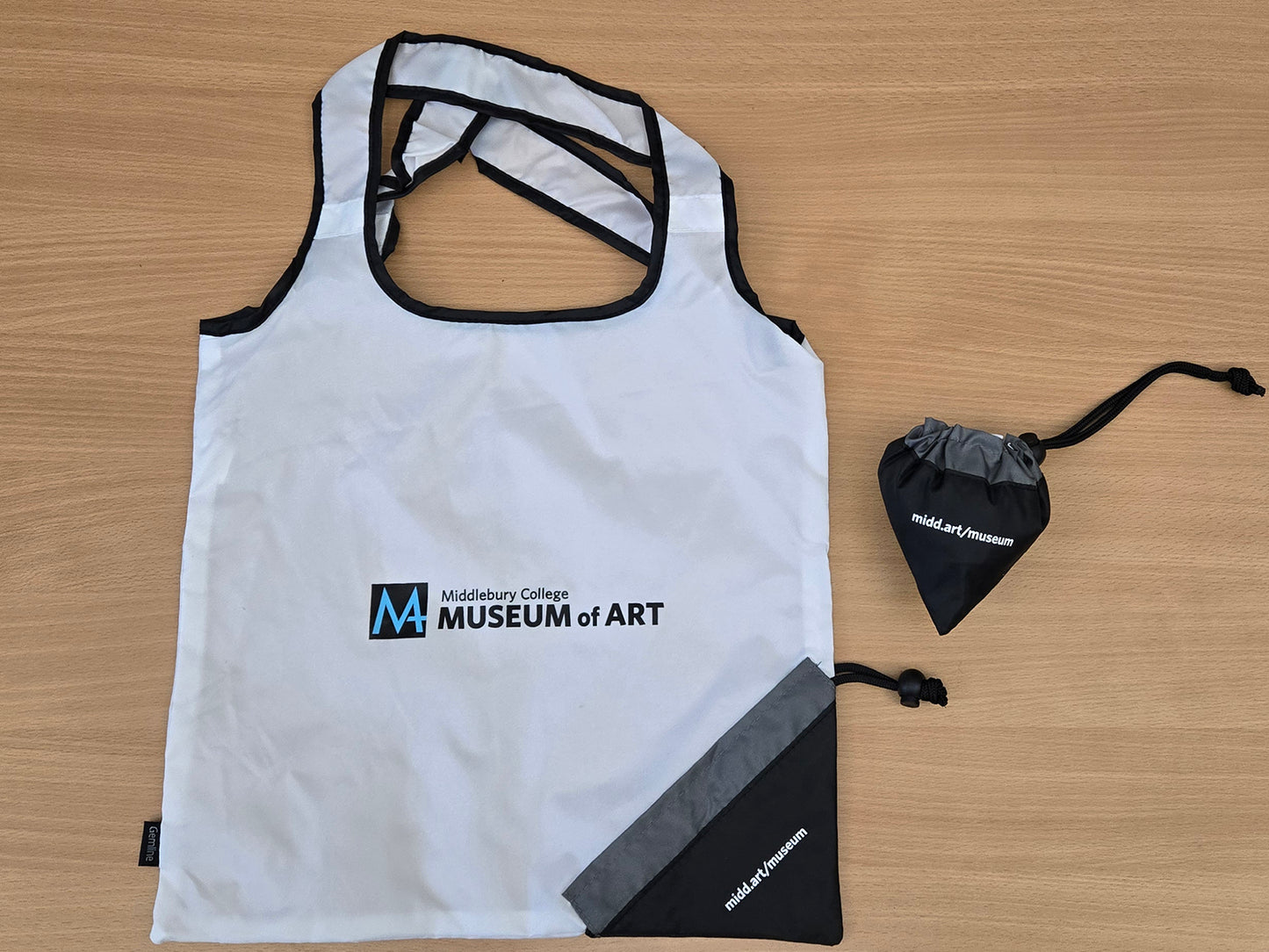 Foldaway Tote Bag - White
