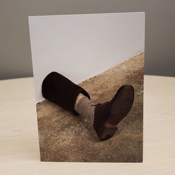 Robert Gober, Untitled notecard