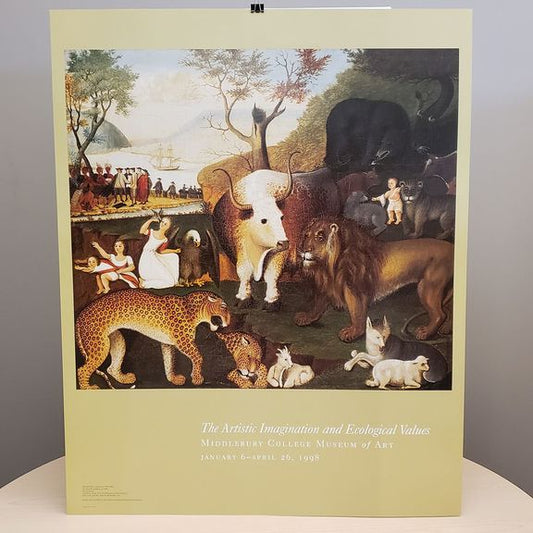 The Artistic Imagination and Ecological Values poster