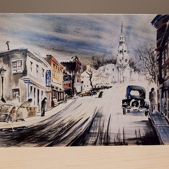 Down Street notecard