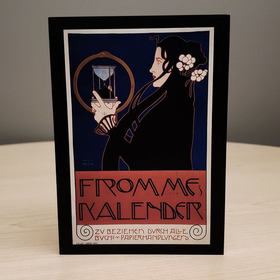 Frommes Kalender notecard