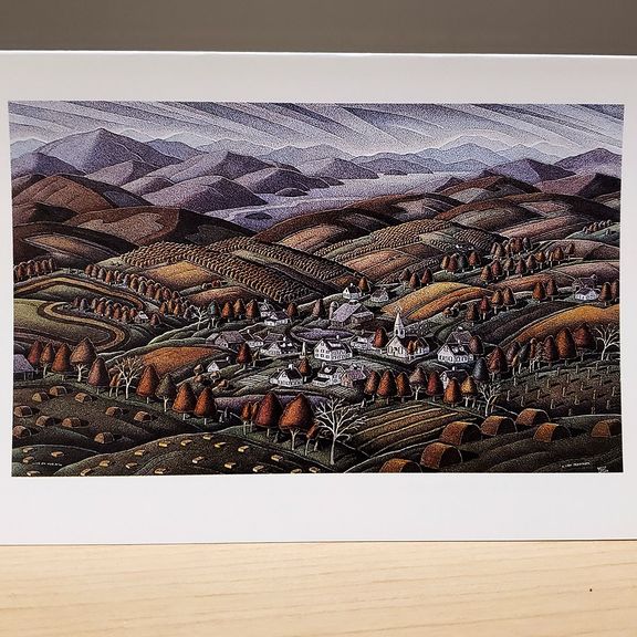 City on the Hill notecard