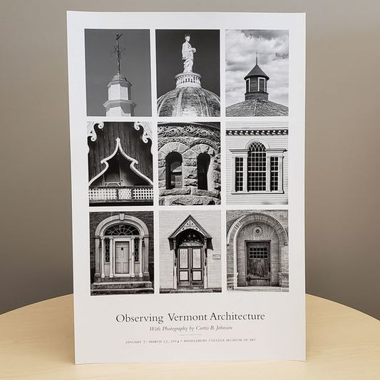 Observing Vermont Architecture poster