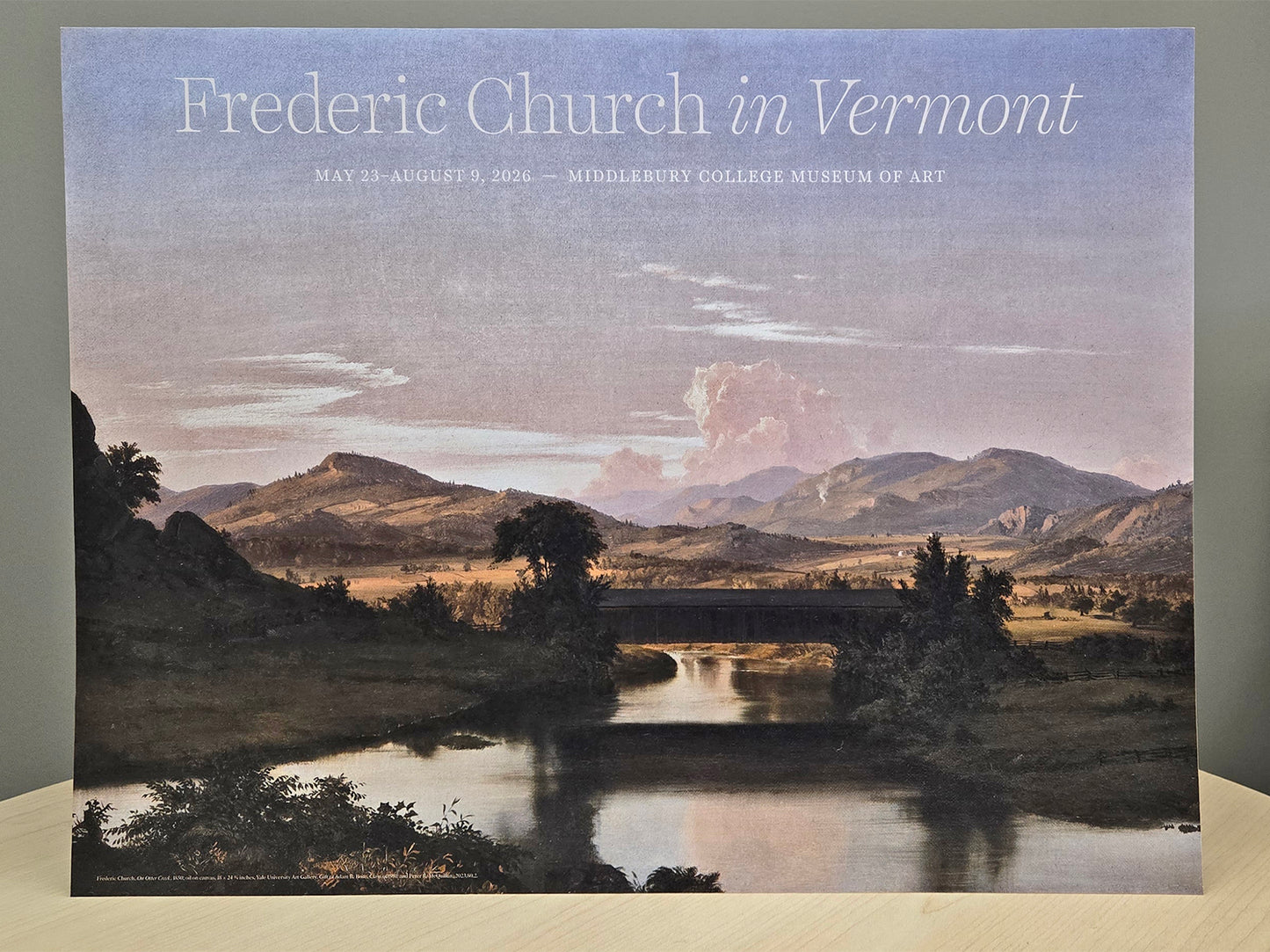 Frederic Church in Vermont Poster